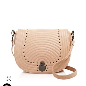 Longchamp Cavalcade Quilted Studded Leather Crossbody